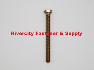 (1) 1/4-28x3 Tap Bolts 1/4x3 Grade 8 Hex Head Screws 1/4x28x3 Full ...