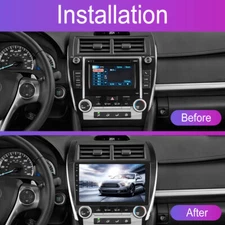 Car Stereo Radio 10" For 2012-2014 Toyota Camry Android Carplay GPS Camera 4+64G