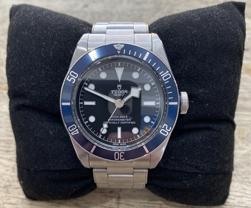Tudor Black Bay Heritage Blue 41mm Stainless Steel Bracelet 79230B