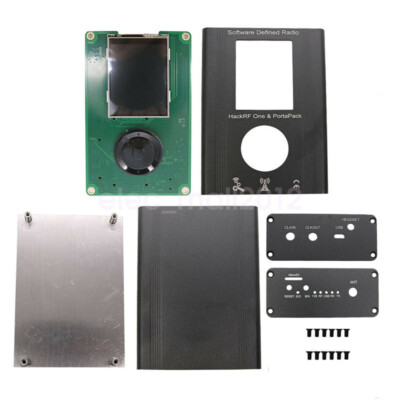 New PORTAPACK H1 0.5ppm TCXO + Aluminum Case for Hack Radio Frequency One R9 SDR