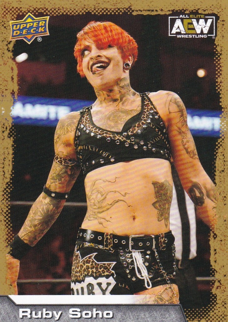 2022 Upper Deck AEW Gold #29 RUBY SOHO