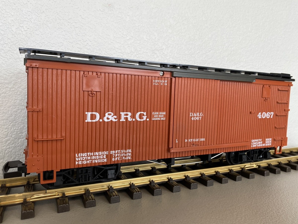 LGB BOXER TK初期 LGB 4067 Denver & Rio Grande Boxcar G Scale | eBay