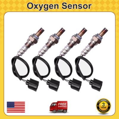 New Set of 4 Oxygen O2 Sensor Up&Down For 2001-2018 Jeep Wrangler 3.6L 3.8L 4.0L