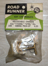 VINTAGE ROAD RUNNER ADJUSTABLE CHASSIS 109 COX TTX250 SP90 SWING PICKUP 1/24 NOS