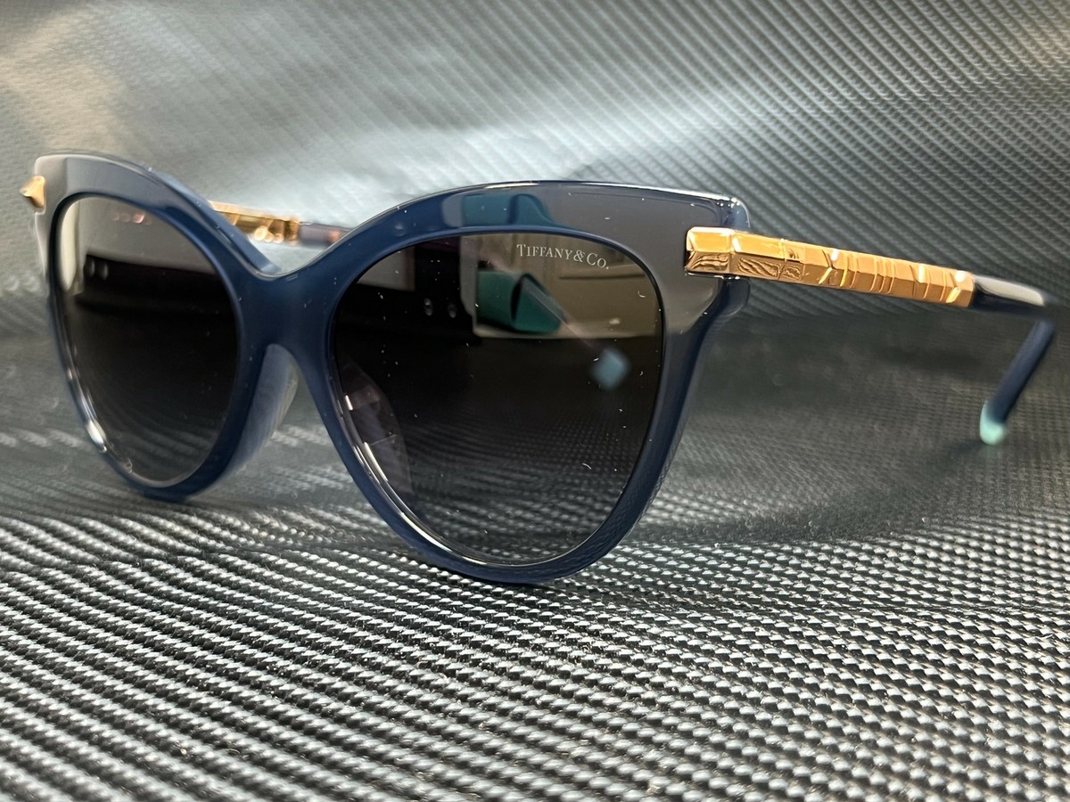 ★Tiffany★TF4182 キャットアイ サングラス TIFFANY TF4182F 82833C Opal Blue Cat Eye Women's 55 mm