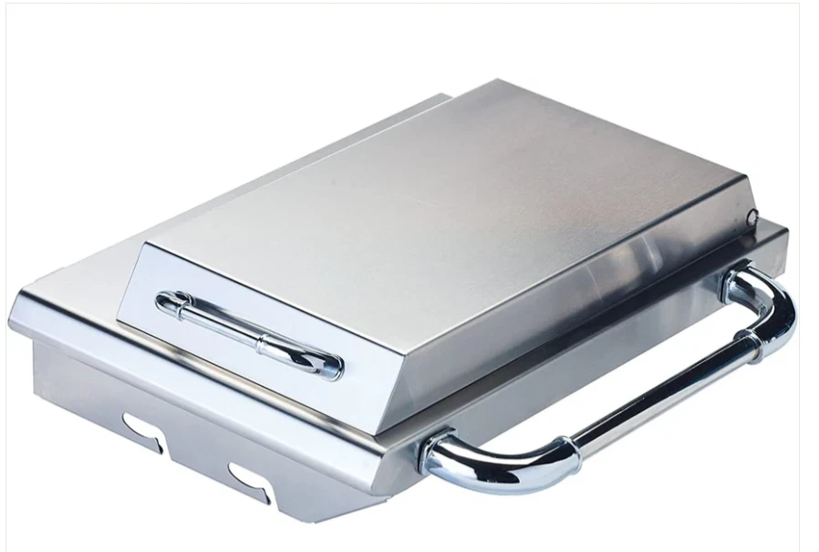 Bull BBQ Stainless Steel Built-in Side Burner Propane for Outdoor Grill Cart - Image 3 of 4