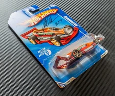Hot Wheels 2010 Faster Than Ever,  Carbonator Signed in 2010