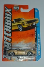 2012 Matchbox '69 Chevy Camaro SS 396 MBX Adventure City 60 Anniversary MIC Seal