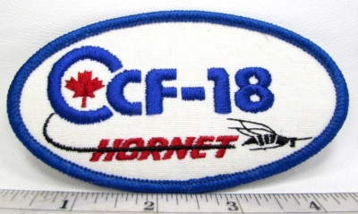 Vintage McDonnell Douglas CF-18 Hornet Jacket Patch Canadian Air Force Aviation