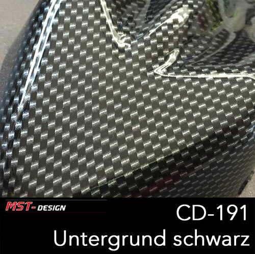 Wassertransferdruck Folie WTD WTP Carbon 2 m x 50 cm CD-191 Hydrographic silber - Bild 1 von 9