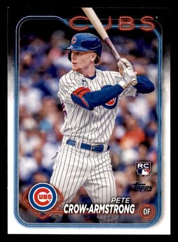 2024 Topps #407 Pete Crow-Armstrong Chicago Cubs RC