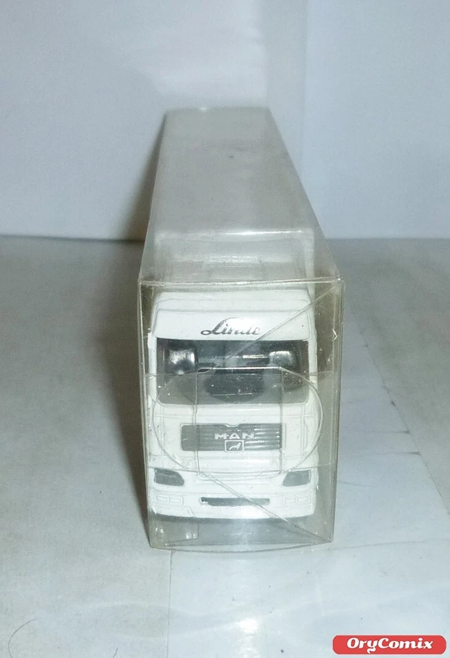 MODELLINO CAMION CON RIMORCHIO - SCALA 1:87 - TRUCK - SUFFEL LINDE 2 - NUOVO - Immagine 3 di 4