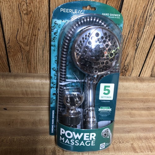 Peerless 76515 Power Space Massage 5 Spray Hand Held Showerhead
