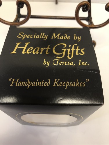 Heart Gifts by Teresa Handpainted Keepsake Glitter Ornament US Army Fort Gillem - Picture 4 of 7