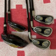 Nike Mach Speed Jr. Driver,4 Hybrid 7,9,Sw For Junior. Driver Has Dent On Head