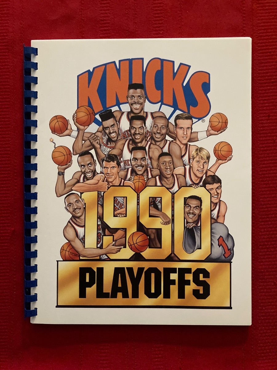 Knicksまとめ売り（バラ不可） 1989-1990 NBA New York Knicks playoffs media guide / Ewing