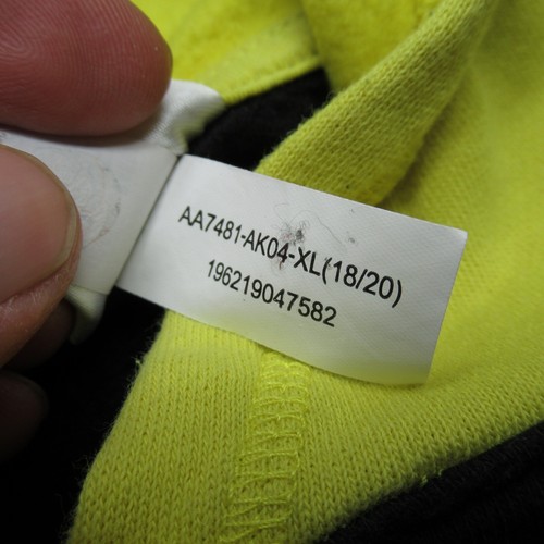 Adidas Hoodie Youth XL Multicolor Colorblock Freestyle Pullover Sweatshirt - Picture 10 of 14