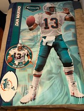 Miami Dolphins Dan Marino Fathead Lifesize Wall Decal