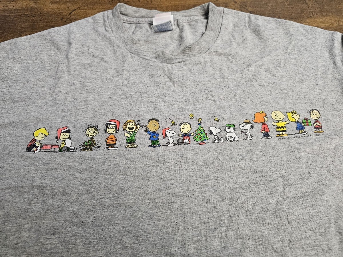 Mens Clothing Peanuts Gang T Shirt Vintage Peanuts Charlie