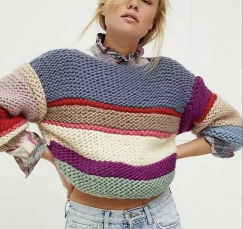 Free People MAIAMI Mohair Big Sweater 