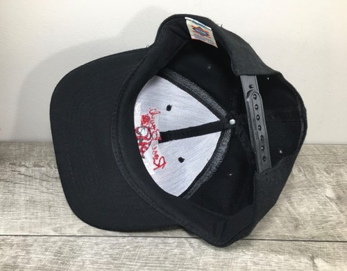 Vintage Nissin Rose Bowl 1998 Black SnapBack College Cap Hat Adjustable Rare - Picture 8 of 10