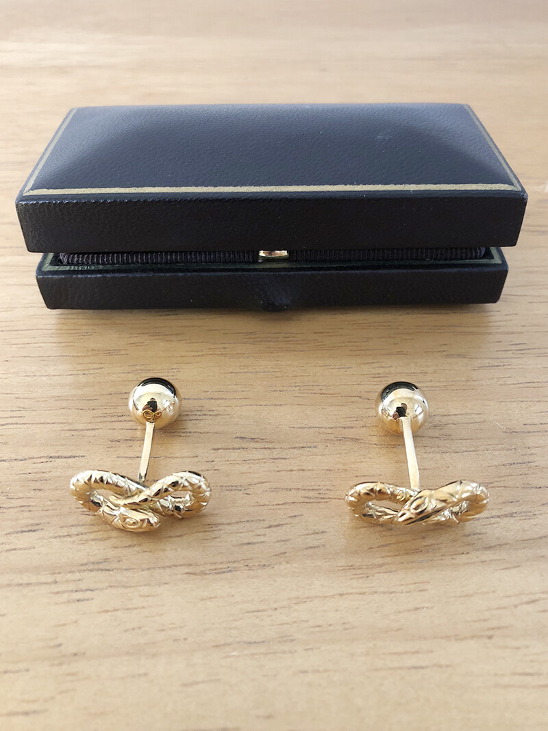 TOM FORD カフリンクス STRIPED T CUFFLINKS | TOM FORD Fashion