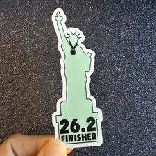 NYC Marathon Finisher - 26.2 - New York City - Marathon - Statue Of Liberty