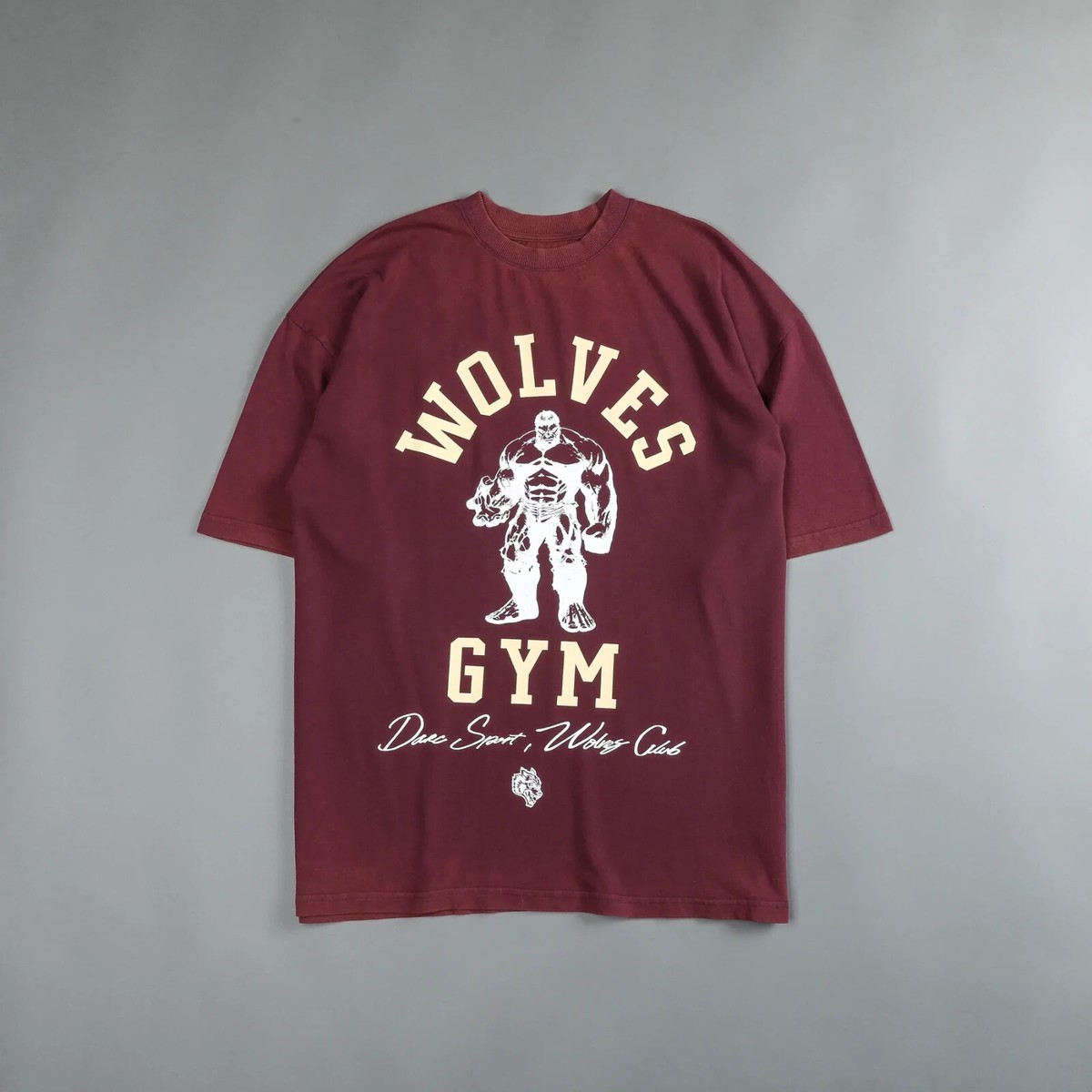 Darc Sport x Marvel Hulk WOLVES GYM Adult Oversized Premium Tee