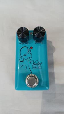 Violet Delay ディレイSeven Sisters Red Witch Seven Sisters Violet Delay Pedal | zZounds