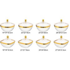 Fruit Bowl with Lid Fruit Basket for Dining Table Kitchen Counter Vegetables