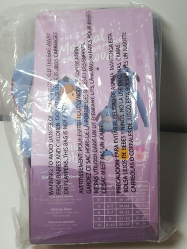 Disney Eeyore Cubcoat for Kids 2 in 1 Magical Transforming Hoodie Sz 8 NEW - Picture 2 of 2
