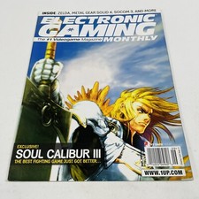 Electronic Gaming Monthly EGM 195 Sept 2005 Soul Calibur 3 Dragon Quest 8