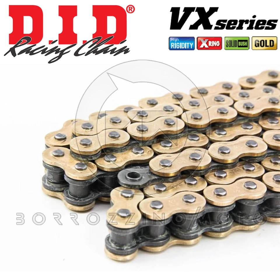 CATENA DI TRASMISSIONE 525VX3 G&B 108 MAGLIE X-RING APRILIA RST 1000 FUTURA 2003 Foto 4 de 4