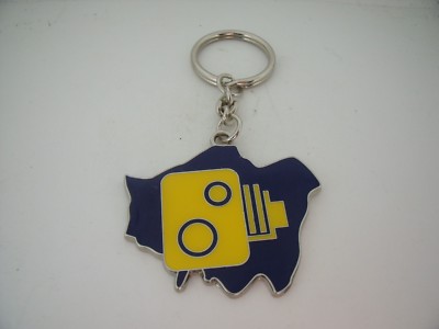 Porte-Clés / Key Ring LONDON SAFETY CAMERA SAVING LIVES ON LONDON'S ROADS PR TOP