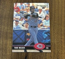 2003 Donruss Stat Line Career Cincinnati Reds Baseball Card #266 Todd Walker/313