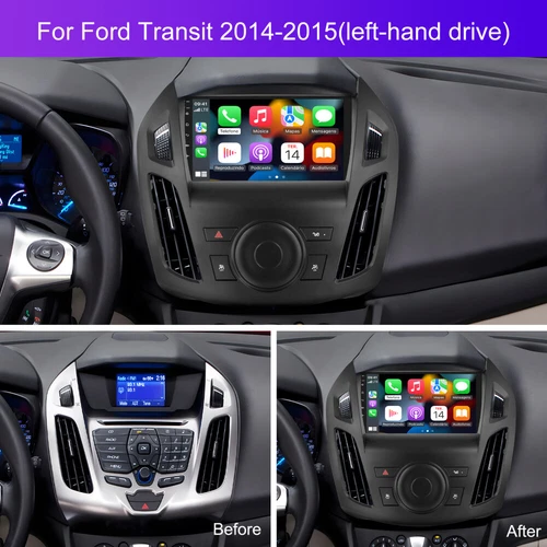 Für Ford Tourneo /Transit connect 9"Android13 Radio Carplay GPS WIFI BT 2+32G - Bild 1 von 16