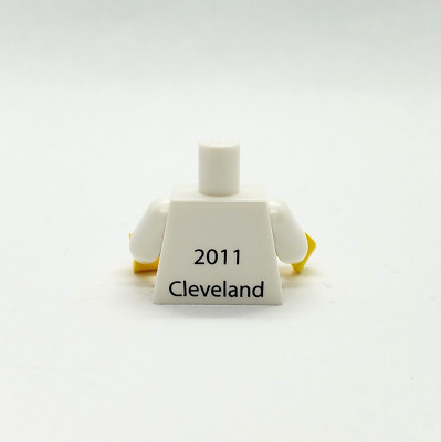 Lego FLL Tour Cleveland 2011 Exclusive Minifigure Rare as SDCC NYCC Employee