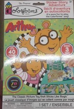 Colorforms PBS Arthur Sticker Story Adventure Set NEW