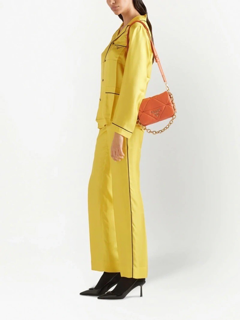 PRADA ナパパッチレザーショルダー 1BD292 Prada System nappa patchwork shoulder 1BD292 BAG - BNWT