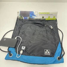 MEDGE SackPack  BackPack W/ Easy Access Phone Charger  6000 mAh Battery Included