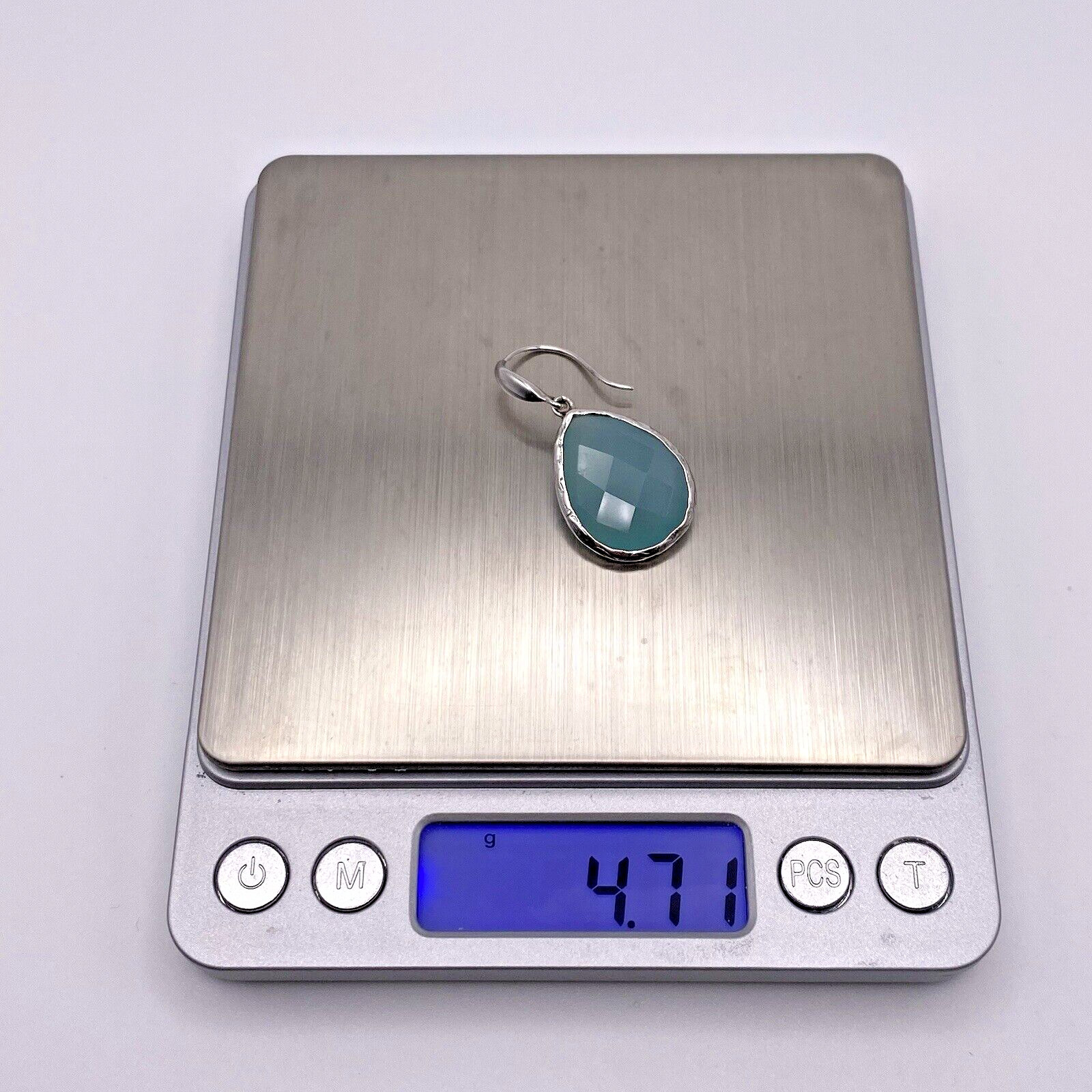 Solid 925 Sterling Silver Drop Dangle Earrings Fa… - image 13