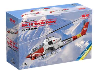ICM 32063 AH-1G  Arctic Cobra  - US Helicopter - 1:32 - Bausatz