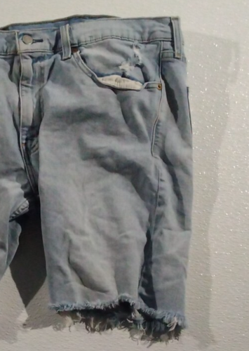 Pantalones cortos de jean Levi Strauss & CO Holy para hombre, azul, talla 36 - Imagen 5 de 6