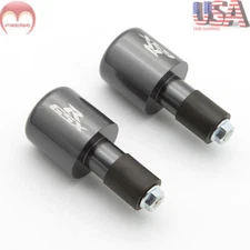 For Suzuki Motorcycle Handle Bar Ends Grip Plug GSXR750/600/1000 2001-2014 US