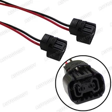 5202 H16 2504 PS24W Female Connector Wiring Pigtail Harness For Fog Light