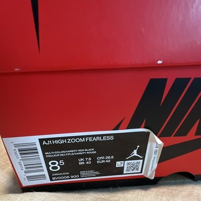 Jordan Air Jordan 1 Retro Zoom High Fearless BV0006-900 Multicolor 2019