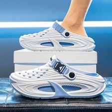 Men Summer Clogs Thick Sole Beach Slides Non Slip Casual Shoes Slippers Gym Gift