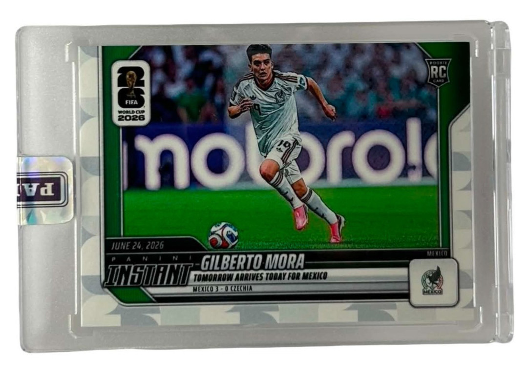 2026 Panini Instant Fifa World Cup #118  Gilberto Mora Rookie Card (RC) Mexico