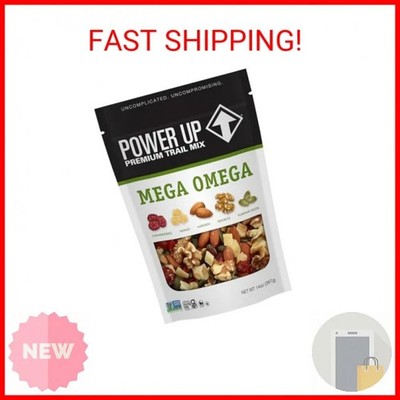 Power Up Trail Mix, Mega Omega Trail Mix, Non-GMO, Vegan, Gluten Free, No Artifi