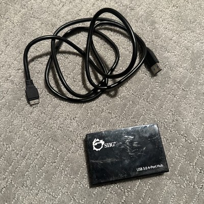 SIIG USB 3.0 5GB/s 4-Port HUB JU-H40512-S2 for Windows and Mac